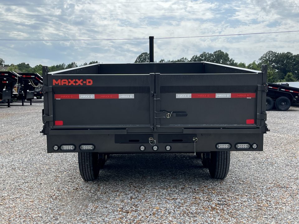 New 2027 MAXXD 96"X16' 21K Deckover Gooseneck Dump Trailer