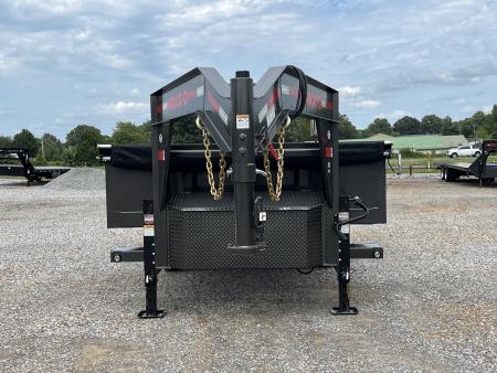 New 2027 MAXXD 96"X16' 21K Deckover Gooseneck Dump Trailer