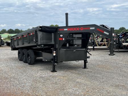 New 2027 MAXXD 96 X16' 21K Deckover Gooseneck Dump Trailer