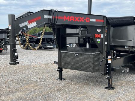 New 2027 MAXXD 96"X16' 21K Deckover Gooseneck Dump Trailer