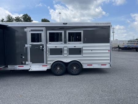 New 2026 Merhow Trailers 8316-A RWS Horse Trailer