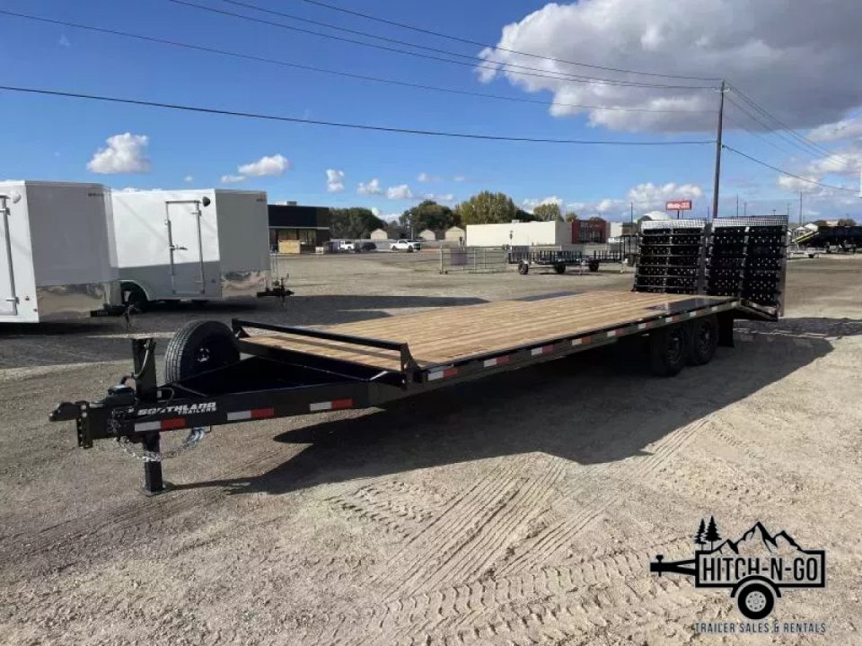 New 2026 Southland 8x20+5 14k Deckover Equipment Trailer