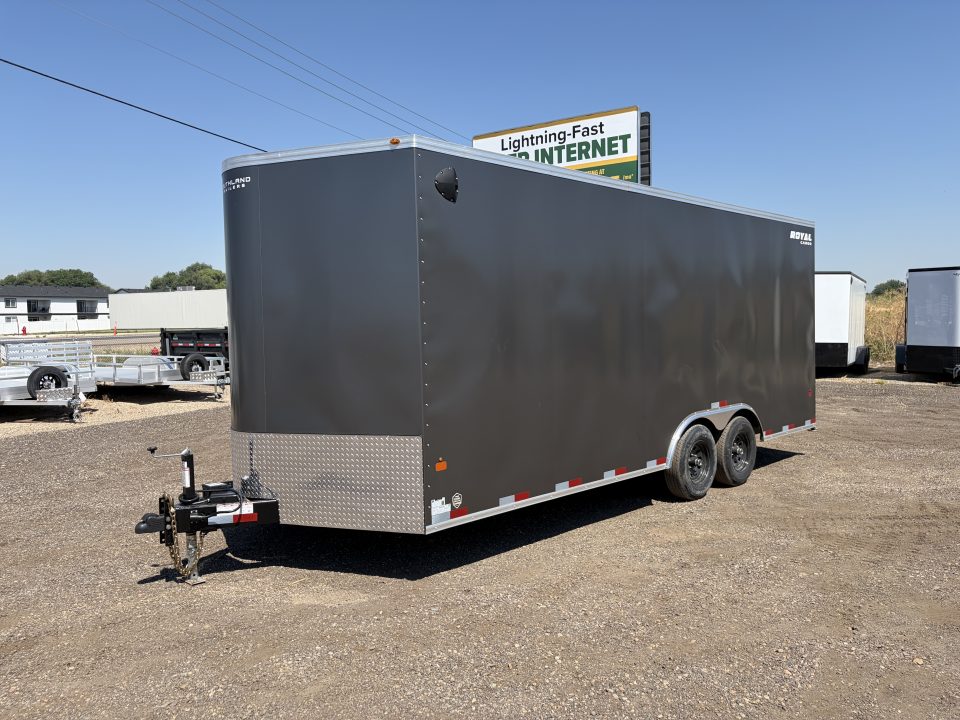New 2026 Southland Royal 8X20+2 V-Nose 10K Auto Carrier Cargo Trailer