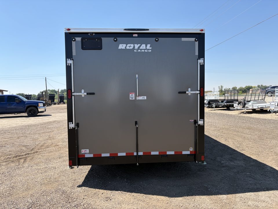 New 2026 Southland Royal 8X20+2 V-Nose 10K Auto Carrier Cargo Trailer