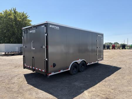 New 2026 Southland Royal 8X20+2 V-Nose 10K Auto Carrier Cargo Trailer
