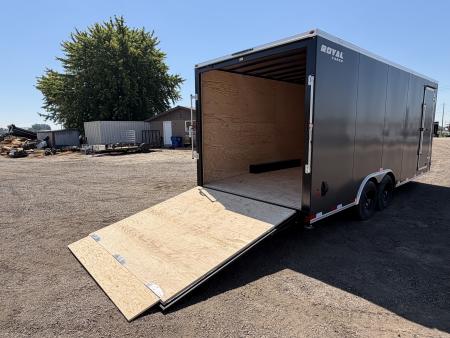 New 2026 Southland Royal 8X20+2 V-Nose 10K Auto Carrier Cargo Trailer
