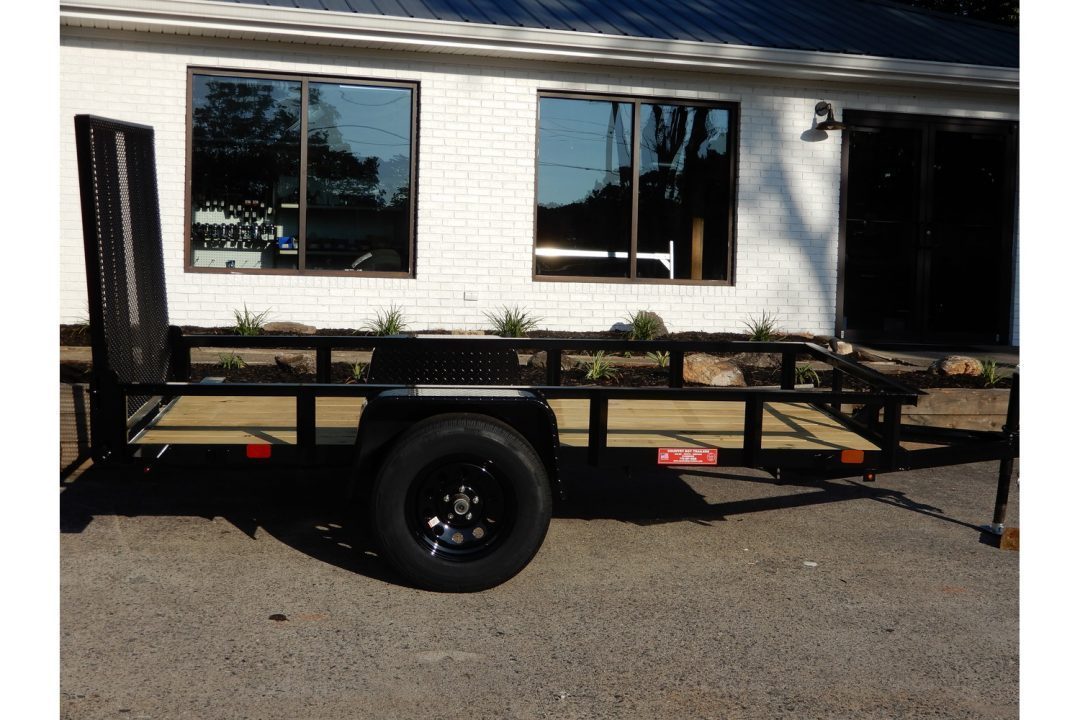 New 2027 Currahee 5x10 Utility, 12" Open Sides