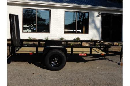 New 2027 Currahee 5x10 Utility, 12" Open Sides