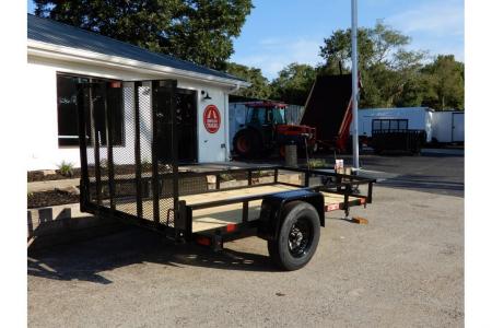 New 2027 Currahee 5x10 Utility, 12" Open Sides