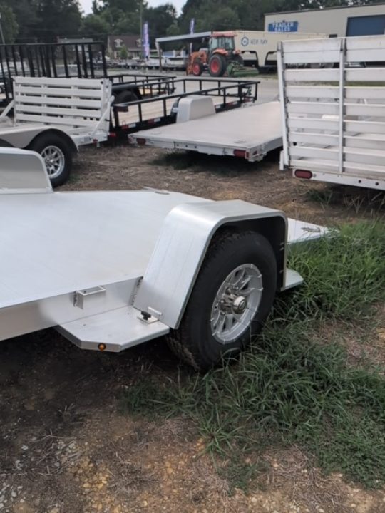 New 2027 Aluma 8214H-TILT-S-EL-RTD Tilt Trailer