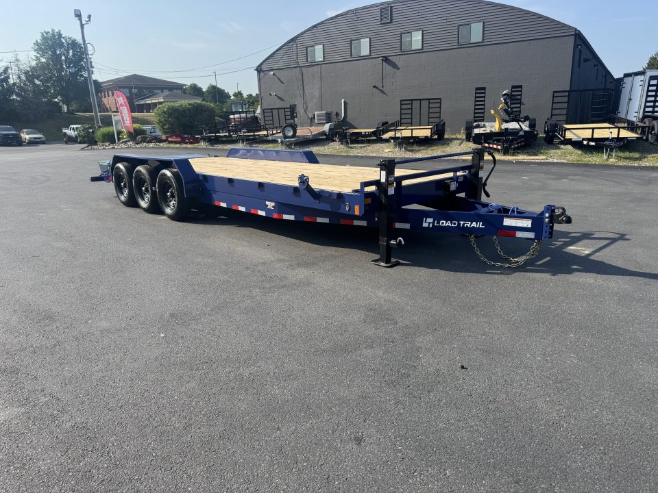 New 2026 Load Trail CH8324073_113963 7X24 TA3 Equipment Trailer *NAVY BLUE *MAX RAMPS