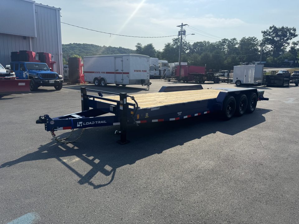 New 2026 Load Trail CH8324073_113963 7X24 TA3 Equipment Trailer *NAVY BLUE *MAX RAMPS