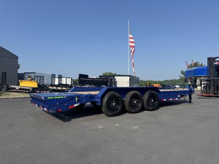 New 2026 Load Trail CH8324073_113963 7X24 TA3 Equipment Trailer *NAVY BLUE *MAX RAMPS
