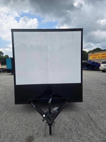 New 2026 7X16 TANDEM AXLE ENCLOSED TRAILER WITH BLACKOUT PACKAGE