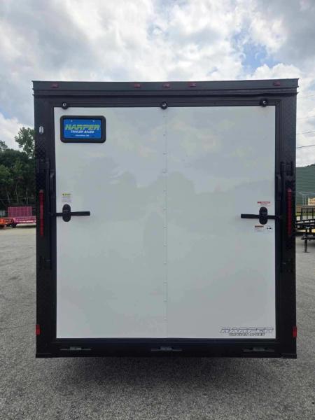 New 2026 7X16 TANDEM AXLE ENCLOSED TRAILER WITH BLACKOUT PACKAGE