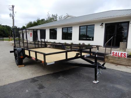 New 2027 Currahee 76x12' Landscape, 12" Sides, Removable Ramp Gate
