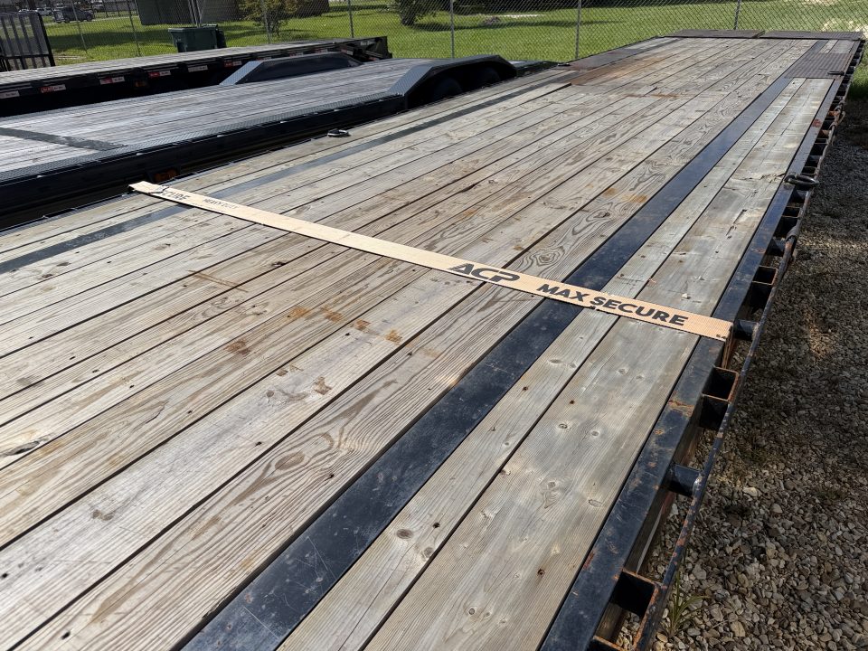 Used 2025 ED Trailers 102" x40' 12K GVWR Deckover Trailer