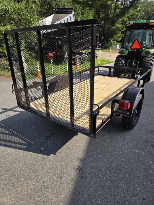 New 2026 Triple R Trailers 5X10 UTILITY TRAILER WITH REAR GATE Utility Trailer