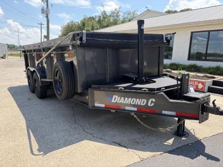 Used 2023 Diamond C 81x16' Dump, 33" Sides LPT208 USED