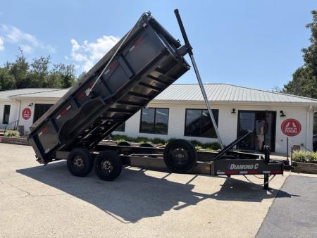 Used 2023 Diamond C 81x16' Dump, 33  Sides LPT208 USED