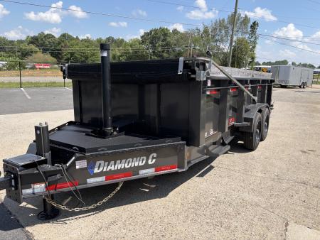Used 2023 Diamond C 81x16' Dump, 33" Sides LPT208 USED