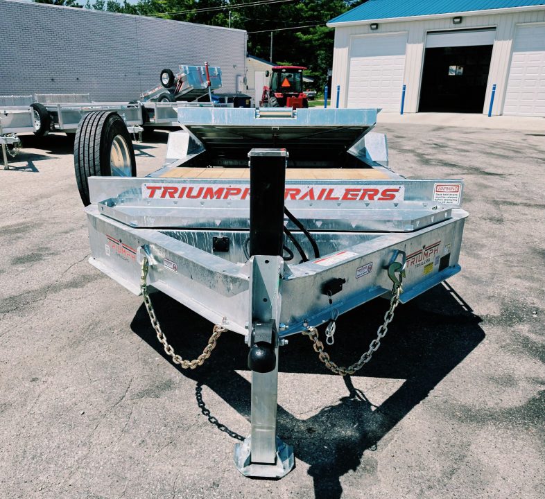 New 82 X 16+6 SPLIT DECK GALVANIZED 8 K AXLES 16' TILT 6' STATIONARY 2027 TRIUMPH