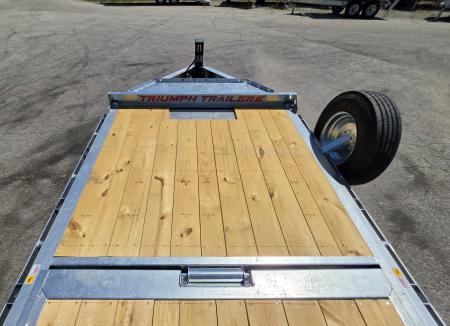 New 82 X 16+6 SPLIT DECK GALVANIZED 8 K AXLES 16' TILT 6' STATIONARY 2027 TRIUMPH