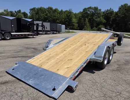 New 82 X 16+6 SPLIT DECK GALVANIZED 8 K AXLES 16' TILT 6' STATIONARY 2027 TRIUMPH