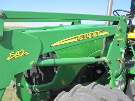 Used 2008 John Deere 5525 MFWD Loader Tractor
