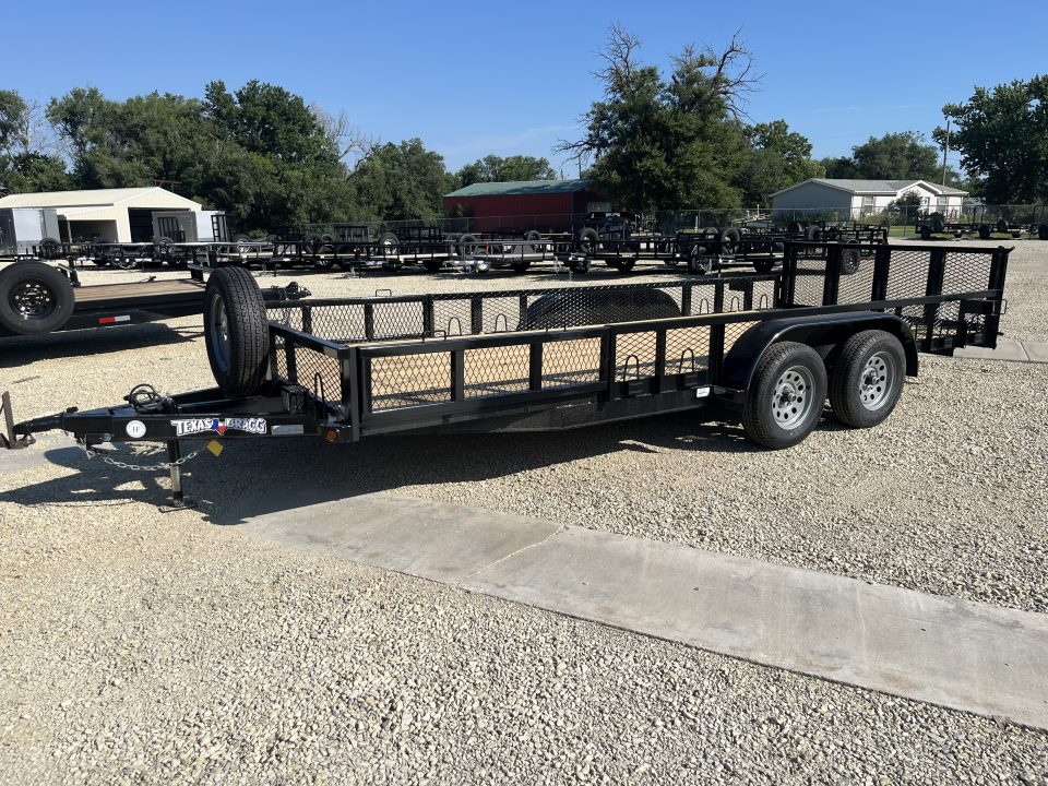 New 2026 Texas Bragg Trailers 83x18 Utility Trailer