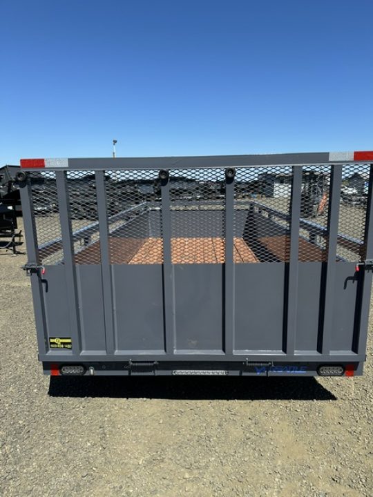 New 2026 VERSATILE TRAILERS DBX716-7K Utility Trailer 30" sides