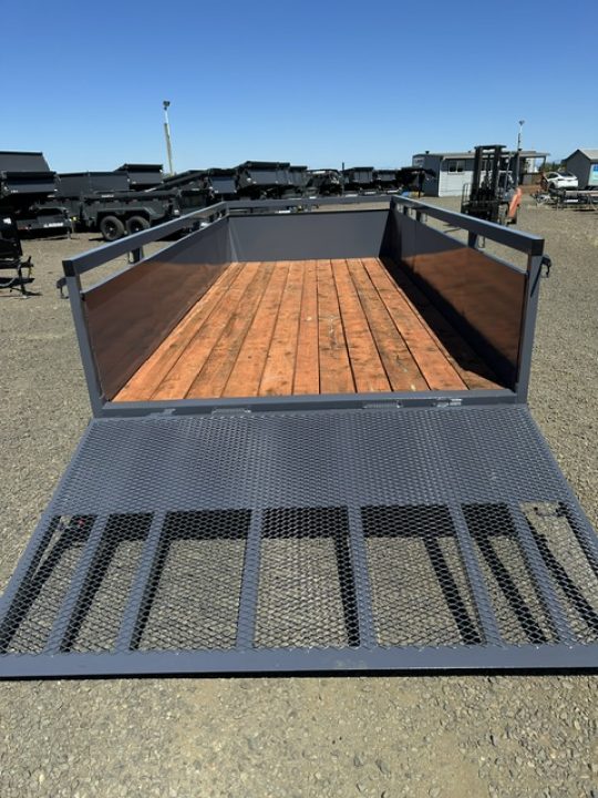 New 2026 VERSATILE TRAILERS DBX716-7K Utility Trailer 30" sides