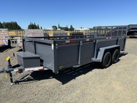 New 2026 VERSATILE TRAILERS DBX716-7K Utility Trailer 30" sides