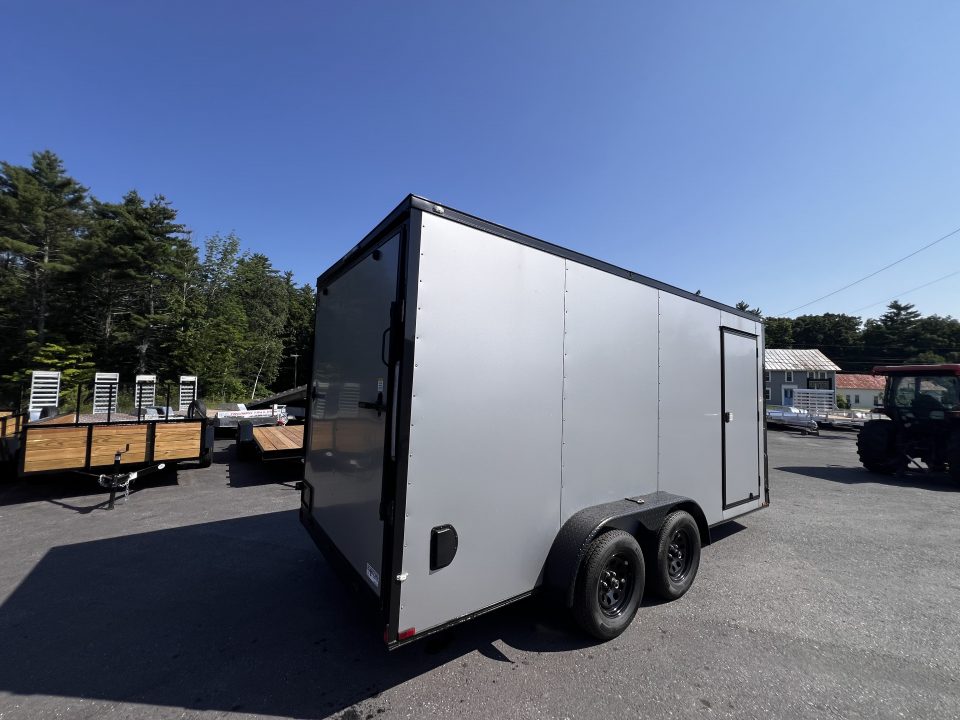 New 2026 Spartan 7X16 +2ft V-nose/ 7' interior height /Blackout / Polycore Exterior - 7000GVW