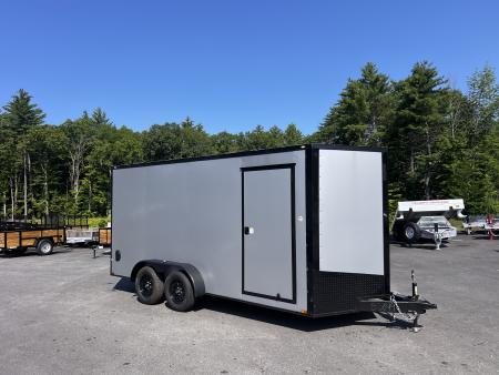 New 2026 Spartan 7X16 +2ft V-nose/ 7' interior height /Blackout / Polycore Exterior - 7000GVW