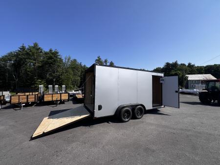 New 2026 Spartan 7X16 +2ft V-nose/ 7' interior height /Blackout / Polycore Exterior - 7000GVW