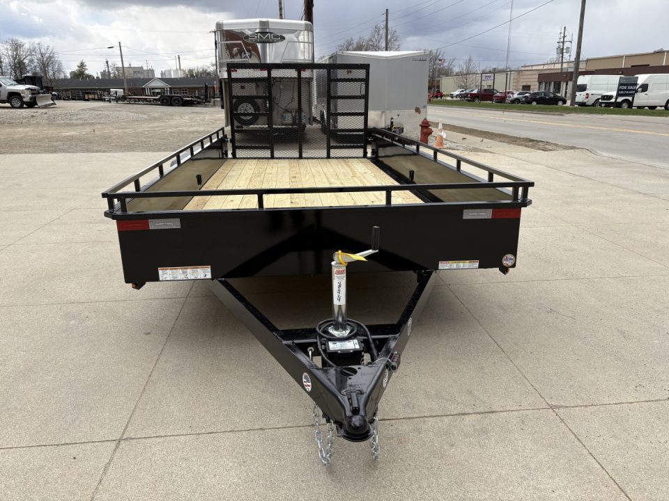 New 2026 Sure-Trac 7X16 TANDEM STEEL HIGH SIDE Utility Trailer