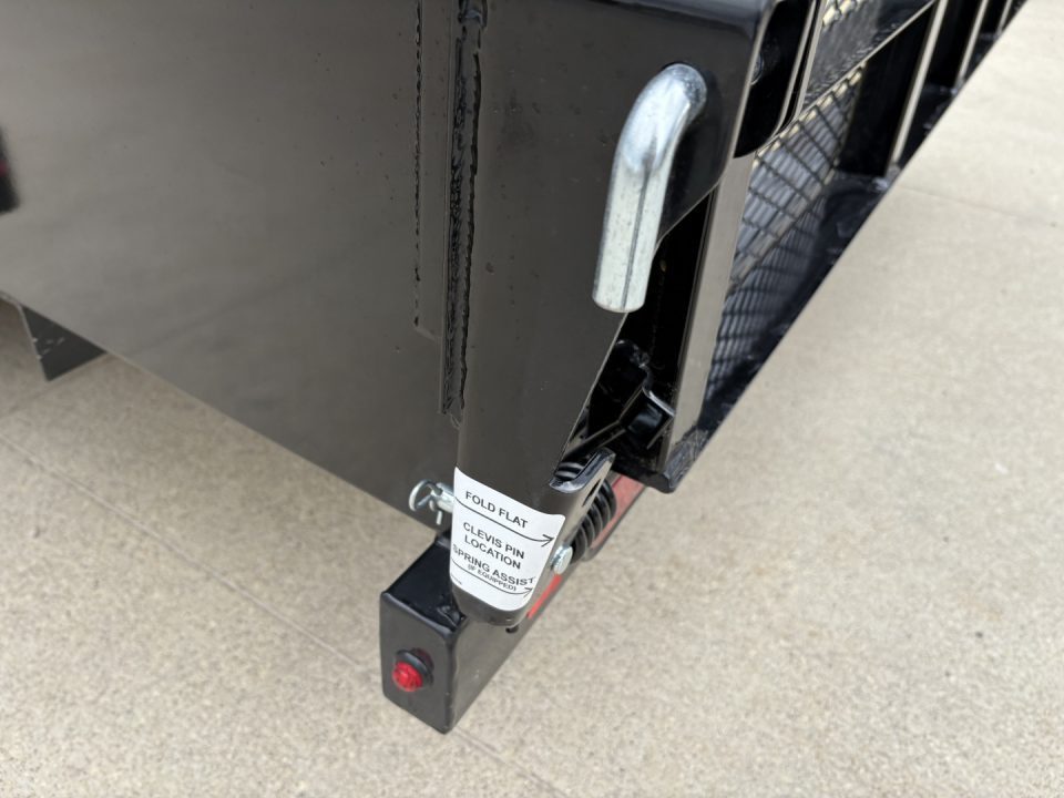 New 2026 Sure-Trac 7X16 TANDEM STEEL HIGH SIDE Utility Trailer