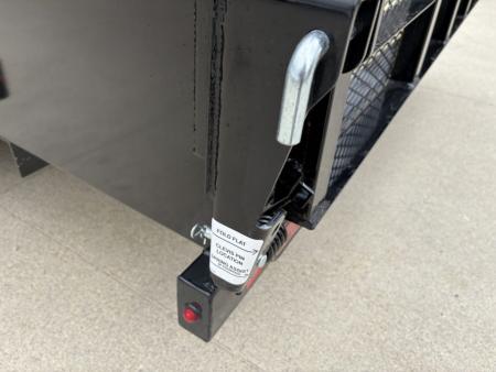 New 2026 Sure-Trac 7X16 TANDEM STEEL HIGH SIDE Utility Trailer