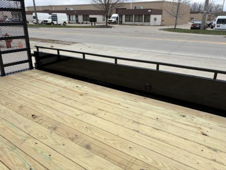 New 2026 Sure-Trac 7X16 TANDEM STEEL HIGH SIDE Utility Trailer