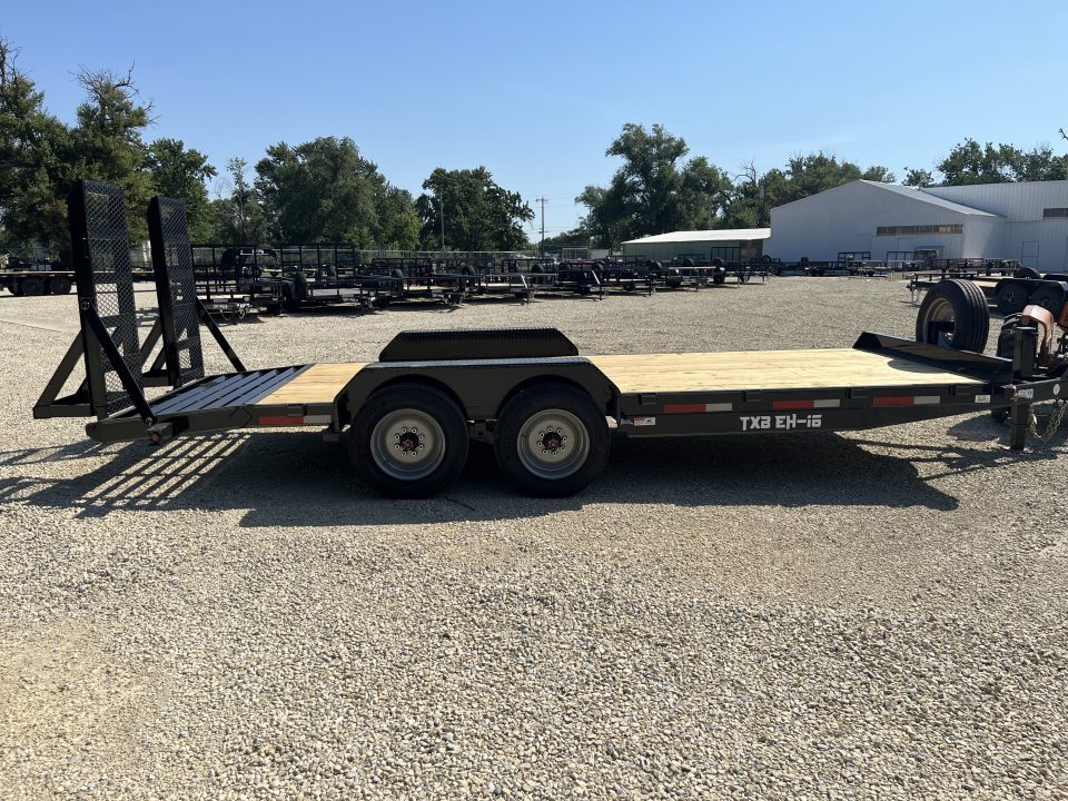New 2026 Texas Bragg Trailers 83x20 Equipment Trailer 16K