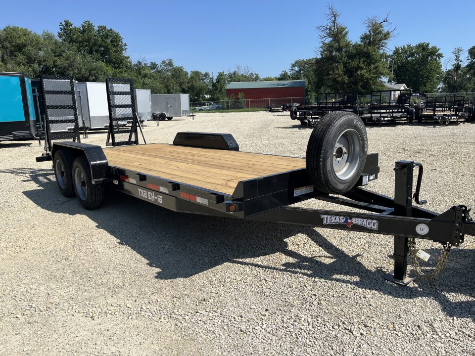 New 2026 Texas Bragg Trailers 83x20 Equipment Trailer 16K