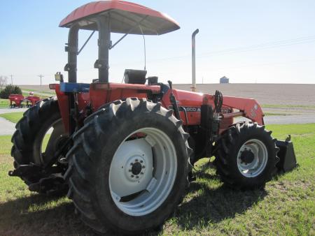 Used 1998 AGCO ALLIS 8765 94hp Pre-DEF MFWD Loader Tractor