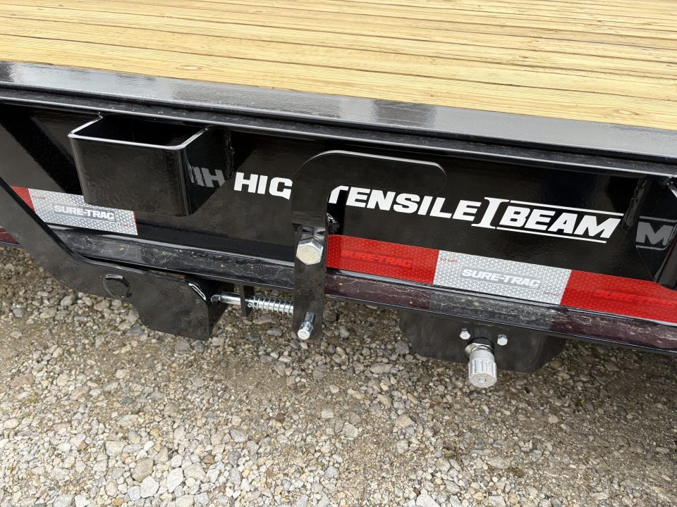 New 2026 Sure-Trac 7 x 18+4 Pro Series Beam Tilt Equipment 15.4K Tilt Trailer