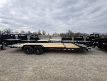 New 2026 Sure-Trac 7 x 18+4 Pro Series Beam Tilt Equipment 15.4K Tilt Trailer