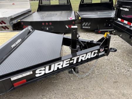 New 2026 Sure-Trac 7 x 18+4 Pro Series Beam Tilt Equipment 15.4K Tilt Trailer