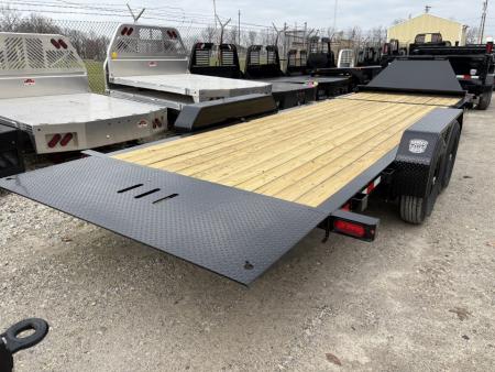 New 2026 Sure-Trac 7 x 18+4 Pro Series Beam Tilt Equipment 15.4K Tilt Trailer