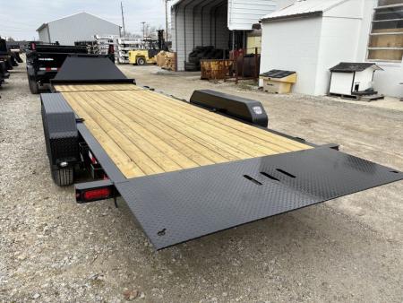 New 2026 Sure-Trac 7 x 18+4 Pro Series Beam Tilt Equipment 15.4K Tilt Trailer