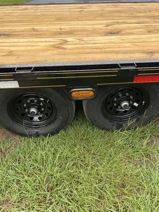 New 2026 P & T Trailers 8X25 DO 14K Equipment Trailer