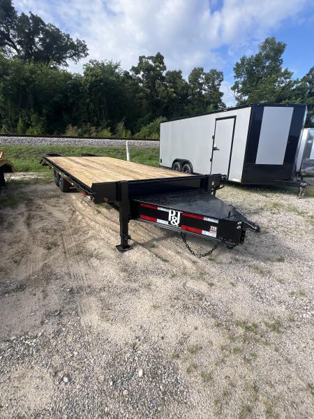New 2026 P & T Trailers 8X25 DO 14K Equipment Trailer